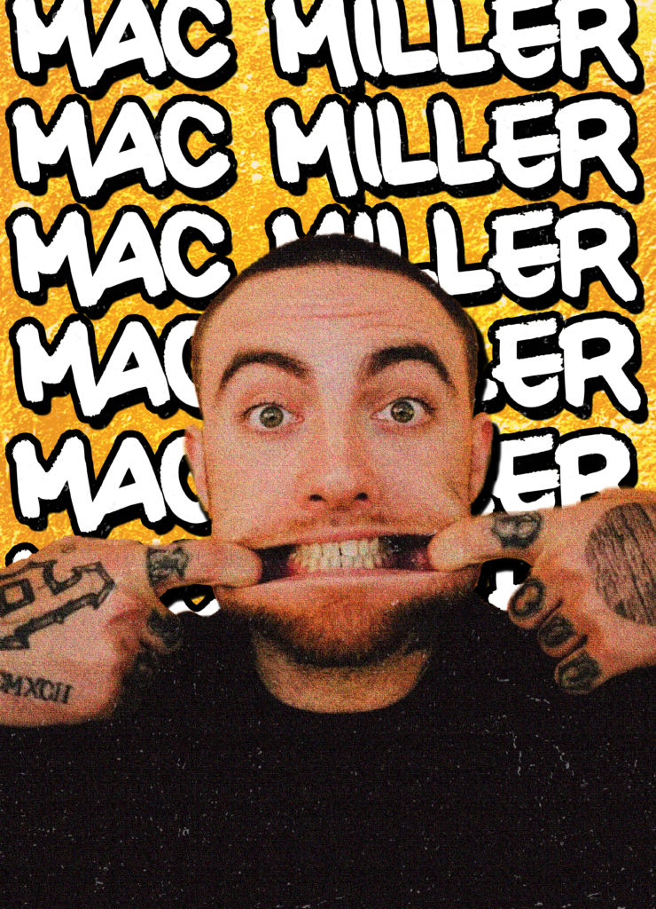 Artist Poster: Mac Miller - Devin Moore Design